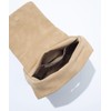 F.C. POUCH/MINI BAG TECH LEATHER SUEDE MINI POUCH, beige