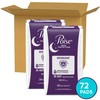 Poise Overnight Incontinence & Postpartum Pads for Bladder Leaks, 8