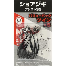 DAIWA Shoji Gear Sister Hook SS Value Pack, Twin, L