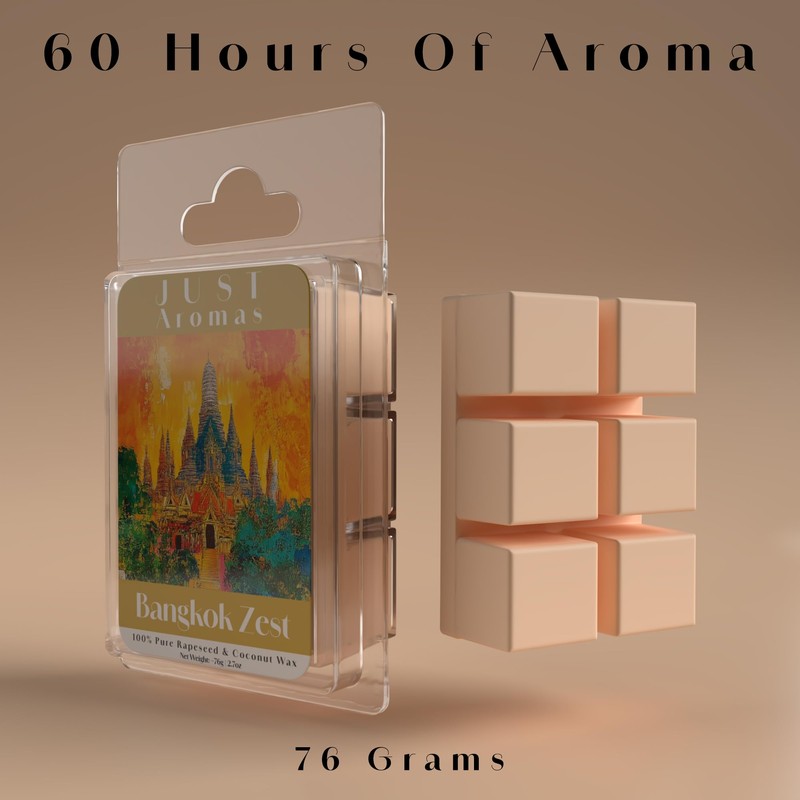 A2Z Fire Just Aromas Bangkok Zest Wax Melts