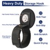 VZZNN 2 Pack Magnetic Hooks Straps, Utility Strong Garage Hooks,