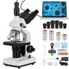 40-5000X Trinocular Biological Outdoor Educational Student Lab Microscopemagnification: 5000X, eyepiece