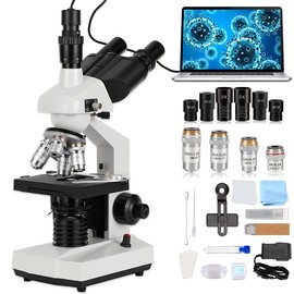 40-5000X Trinocular  Biological Outdoor Educational Student Lab Microscopemagnification: 5000X, eyepiece magnification: 25x, objective magnification: 25x