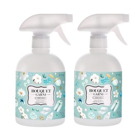 BOUQUET GARNI Fabric Perfume Soft Cotton - Long Lasting Fragrance Fabric and Linen Odor Remover - Odor Eliminator and Neutralizer Spray - Fabric Deodorizer and Refresher - 16.9 Fl Oz