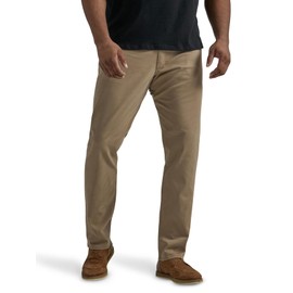 Lee Men's Big & Tall Extreme Motion Straight Taper Jean Cougar 46W x 28L