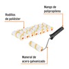 Truper ROPI-420N9, Kit de maneral y 9 mini rodillos de