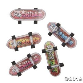 Fun Express Graffiti Mini Skateboards (3DZ) - Toys - 36 Pieces