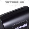 Unbranded Razor Bank Black Safely store your used Double Edge