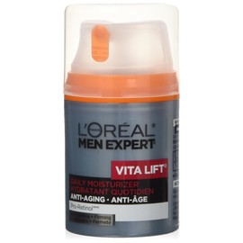 L’Oréal Paris Men Expert SPF 15 Firming & Hydrating Face Cream, Vita Lift, Men Skincare, SPF Moisturizer, 48 mL