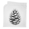 Azeeda 'Single Pine Cone ' Cotton Baby Blanket/Shawl (BY00040043)