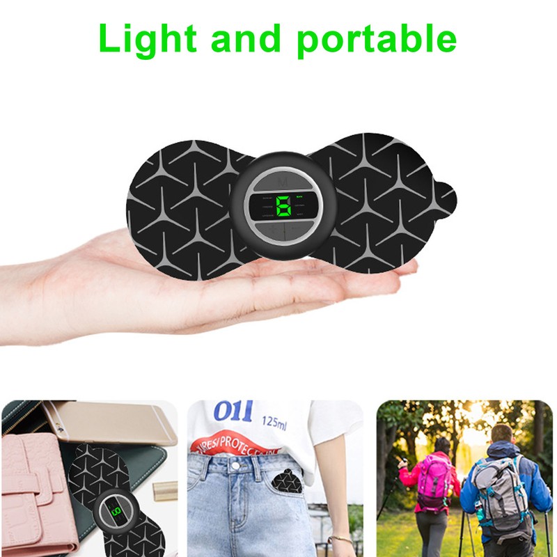 Mini EMS Massager Pain Fatigue Relieve Shoulder Waist Back Electric