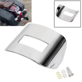Unbranded Motorcycle Rear Tail Light Visor Cover For Harley Road Super Glide Night Train