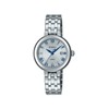 Casio SHS-4530 Solar Sapphire Glass Wristwatch Scene, silver/blue, Bracelet Type