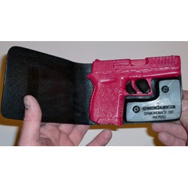 Wallet Holster for Full Concealment - Diamondback DB9 (Black, Right Handed)