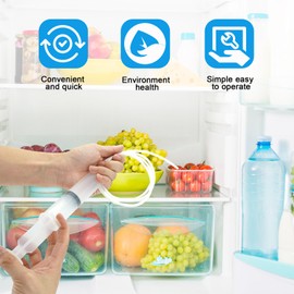 Pack of 8 Fridge Drain Hole, Fridge Brushes, Drain Hole Cleaning Set, Fridge Cleaning Brush, Flexible Pipe Cleaning Spiral with Brush for Household Cleaning of the Fridge, Kitchen