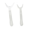 MIBICIRI 2 Pcs Dental Photography Retractors,Clear Orthodontic Lip Retractor (Large+Small)