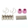 Plasma Cutting Torch Consumables Kit Electrode Contact Tip Ceramics Nozzle