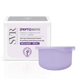 SVR Biotic PEPTI Gel Matificante Regenerador Refill para Signos de la Edad con Péptidos y Ácido Hilurónico, 50 ml