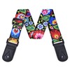 CLOUDMUSIC Tenor Concert Soprano Baritone Ukulele Strap Coloful Floral Pattern