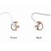 DLECNFUN Radio Earpiece, Earmould Earbud Earplug Replacement for Two-Way Radio