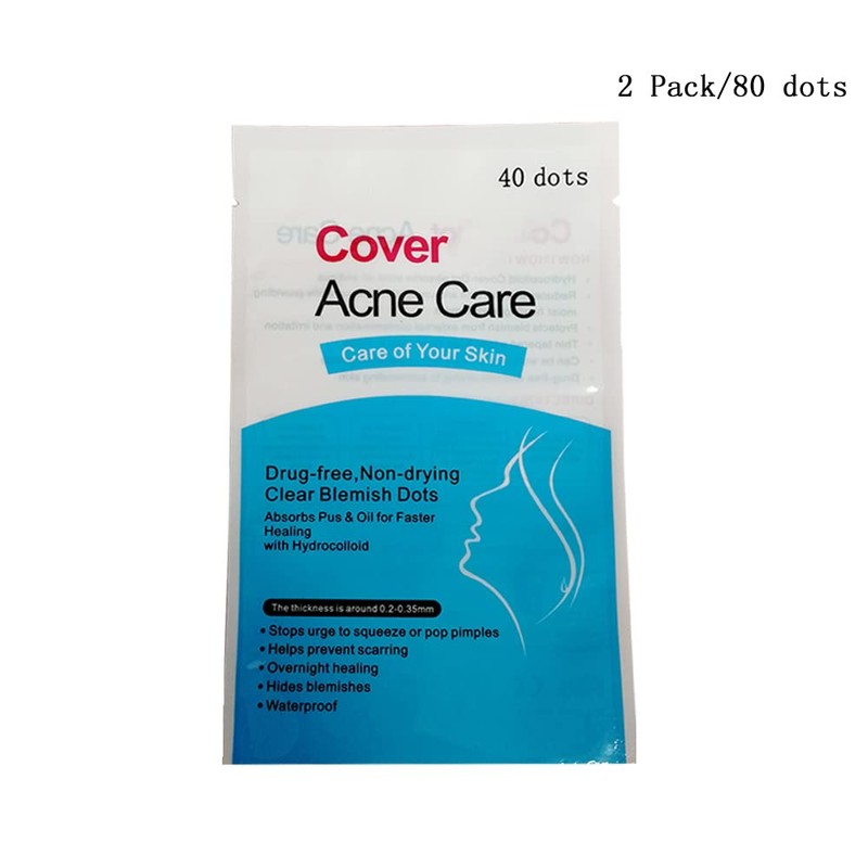 AGRCARE Acne Pimple Patch, Hydrocolloid Pimple Patches for Face, Zit