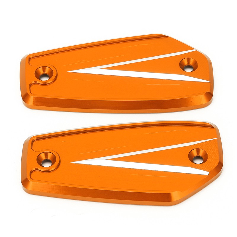 2pcs Front Brake Reservoir Cylinder Cover Cap Replacement for Suzuki