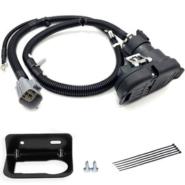 Trailer Tow Rear Bumper Wiring Connector Harness Kit for Ford 2015-2019 Transit 150 250 350, Replace K4T-13B576-KE, CK4Z-13A576-B, 9U5Z-14489-MAA
