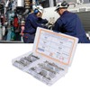 200pcs Hex Nut Bolt Assortment Kit Hex Socket Head Cap