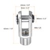 PATIKIL Air Cylinder Rod Clevis End 3 Pack 42mm Length