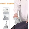 Soporte Tablet Multiángulo,con Doble Varilla 4.7 a 12‘’,Soporte Giratorio 360°,Base