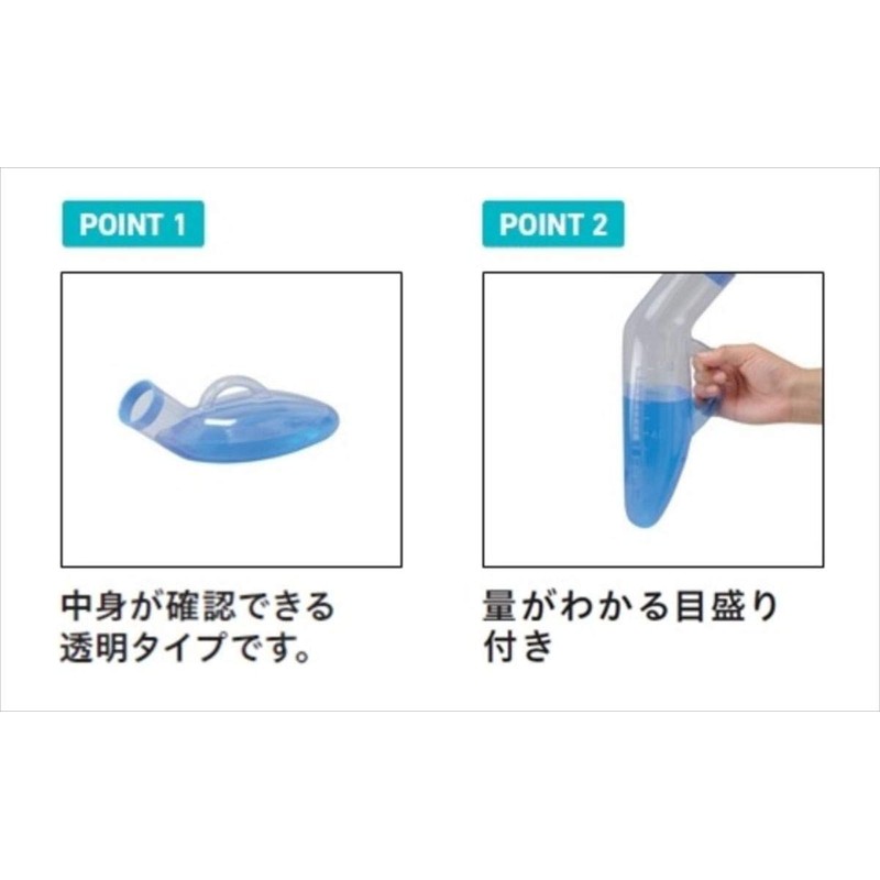 Kowa Seisakusho UR02G Transparent Urine Device (Men's)