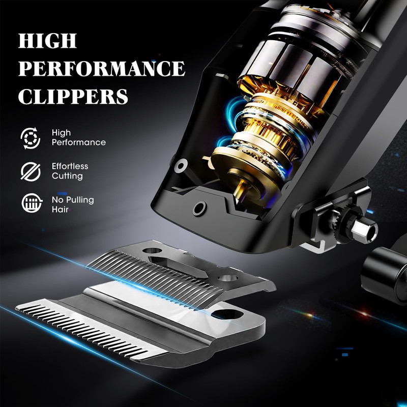 Lanumi Hair Clipper for Men Professional Clipper and Trimmer Set