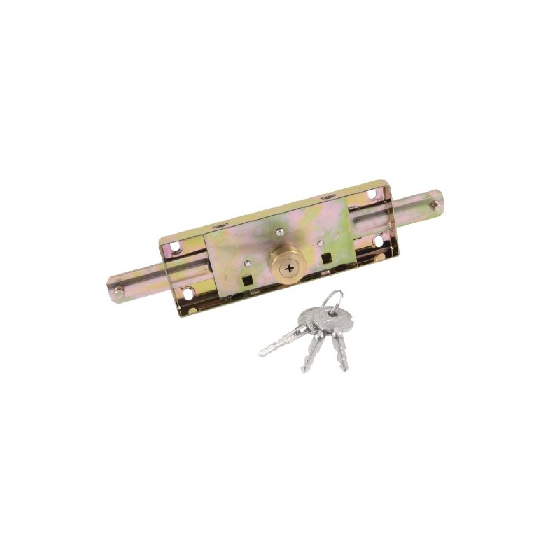 sourcingmap Warehouse 9.4" Length Hardware Parts Metal Center Rolling Shutter