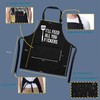 Miracu Funny Apron for Men, Women - Funny Dad Gifts,