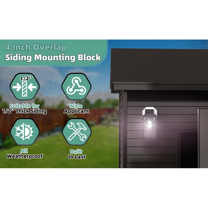 Siding Mounting Blocks, Qulity Siding Mounting Plate, 130110006001 Octagon Small