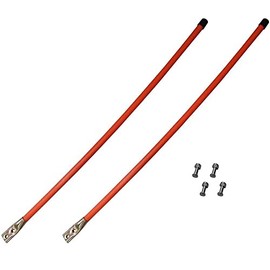 ACTIVLIFE for Pair of 36" Universal Snow Plow Blade Marker Guide Kit Fluorescent Orange