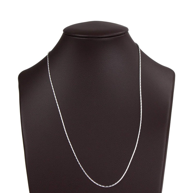 DUR Chains 925 Sterling Silver rhodium plated all variations Ladies,