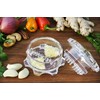 Garlic Twister 3rd Gen - For Garlic/Herb/Nuts, Garlic Press Kitchen