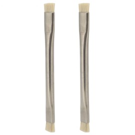 2pcs Antistatic Brush ESD Safe Motherboard Cleaning Tools for Dust Removal and Detailed Treatment Metal Material