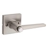 Kwikset Safe Lock Daylon Lever Square Rose Privacy Lock Satin