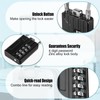 Moxweyeni 32 Pack Luggage Combination Lock 4 Digit Cable Padlock