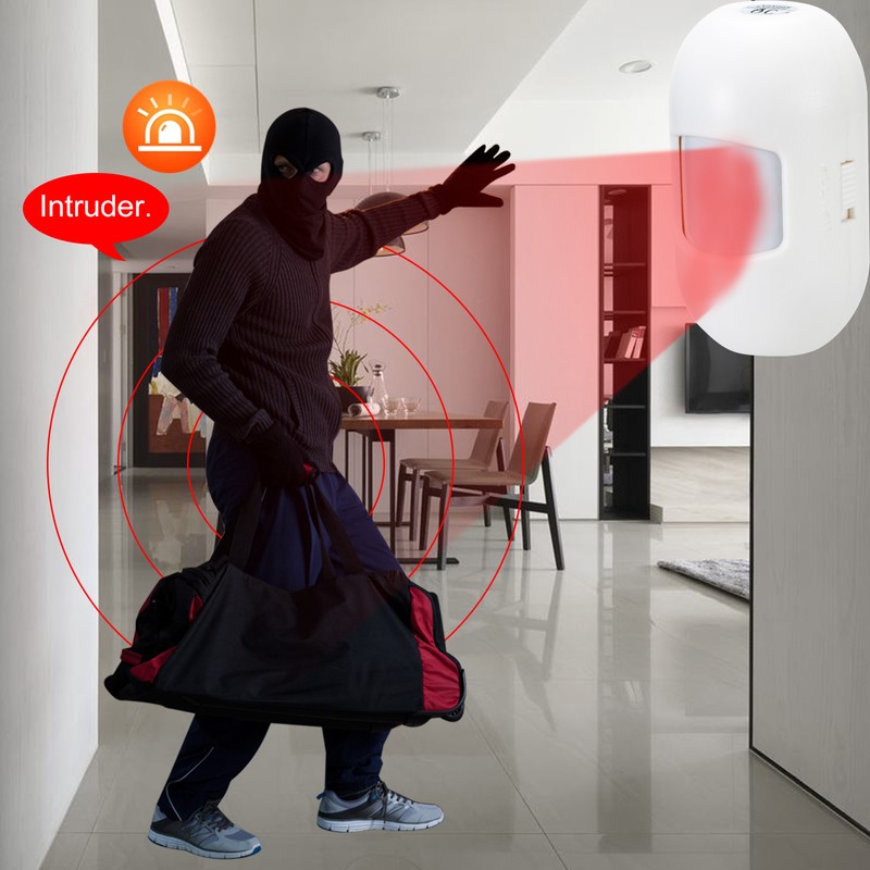 eWeLink PIR Wireless PIR Motion Sensor RF 433Mhz Dual Infrared