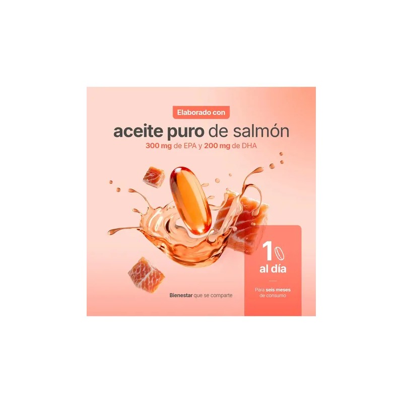 Omega 3 Aceite de Salmón (epa - Dha) 180 Cápsulas