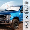 Windshield Sun Shade Custom Fit for 2017-2022 Ford Super Duty