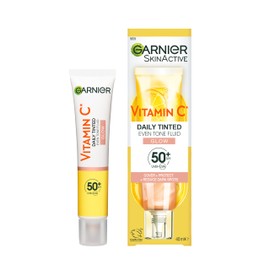 Garnier Vitamin C Daily Tinted Even Tone Fluid with SPF50 Plus 40ml