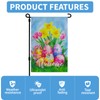 Flagpark Easter Garden Flag 12X18 Inch Double-Sided, Happy Easter Decorations