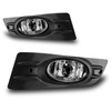 HEADLIGHTSDEPOT Halogen Fog Light Kit With Clear Lens Compatible With