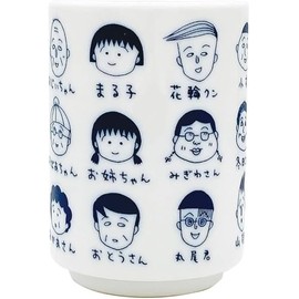 Tees Factory CM-5536040SH Chibi Maruko-chan Cup Set, 8.7 fl oz (220 ml), Made in Japan