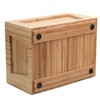 Tall Bamboo Drawer, Stackable Storage Solution for Kitchen Products, Office