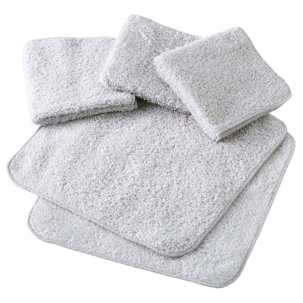 Hotel Handkerchief, Set of 5, Handkerchief Towel, Made in Japan,